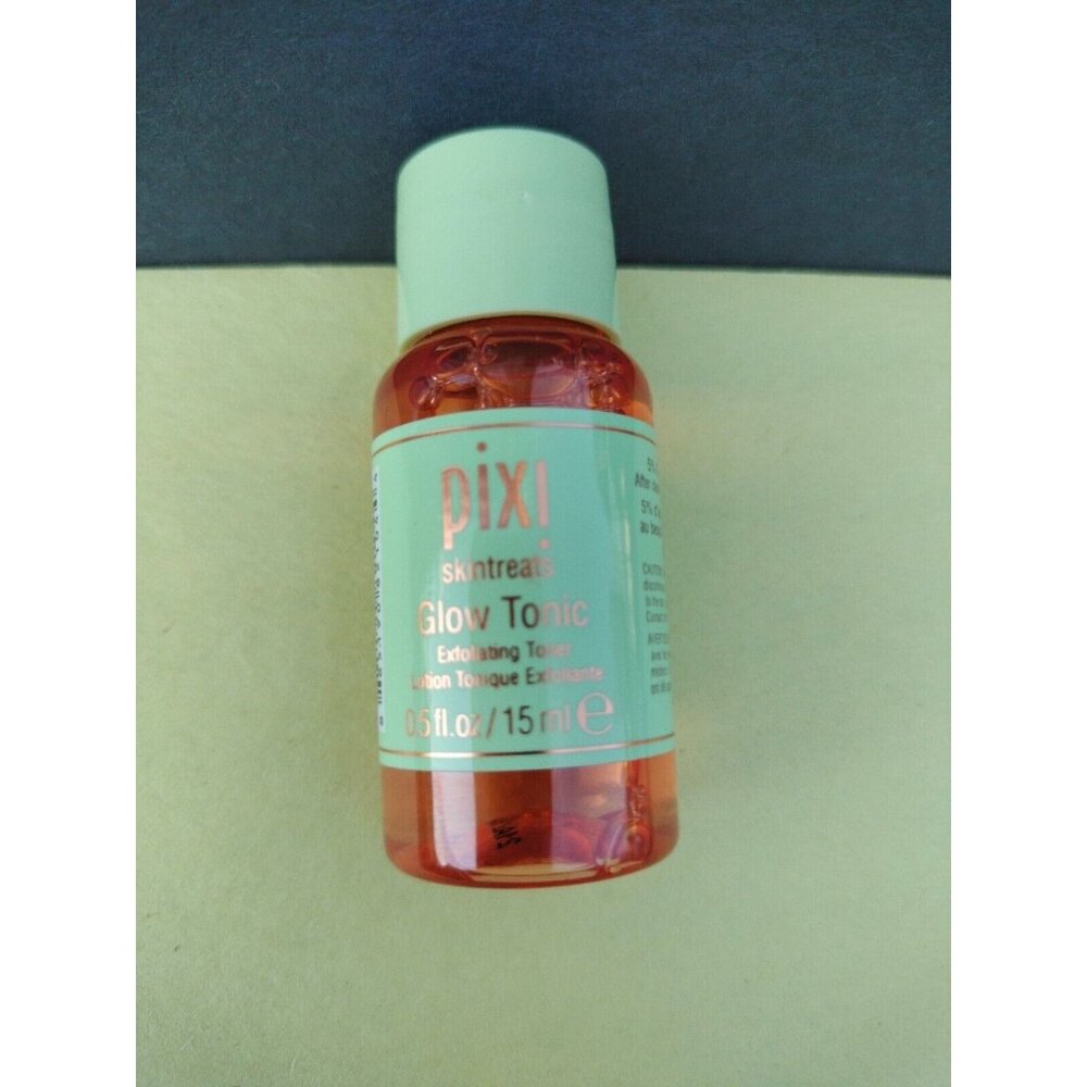 Pixi Skintreats Glow Tonic Exfoliating Toner Travel Mini Health Beauty Skin Care